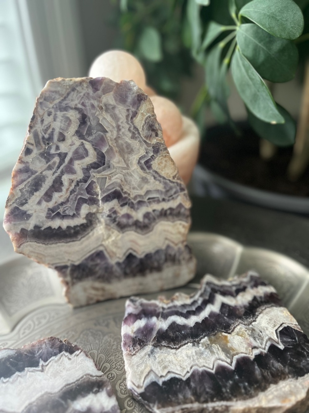 Chevron amethyst slab - Picture 11 of 12